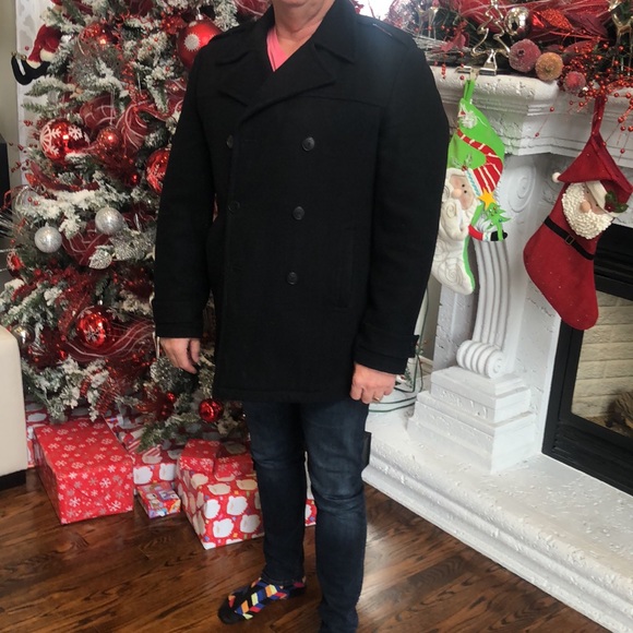 Calvin Klein pea jacket - Picture 4 of 5